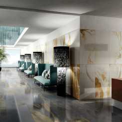 Iris Ceramica Diesel-cosmic-marble в интерьере