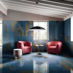 Iris Ceramica Diesel-cosmic-marble в интерьере